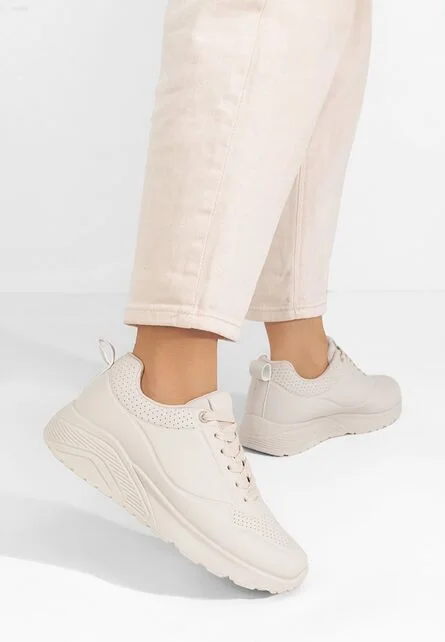 Sneakers dama Madonna bej