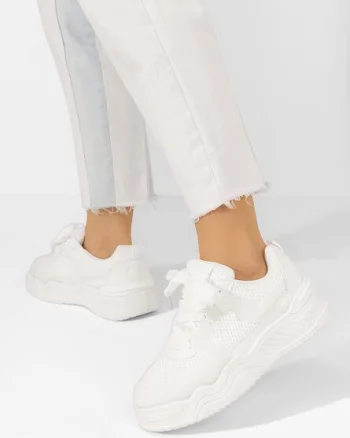 Sneakers dama Jerisa albi