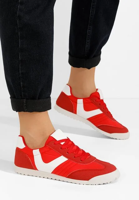 Sneakers dama Cleta rosii