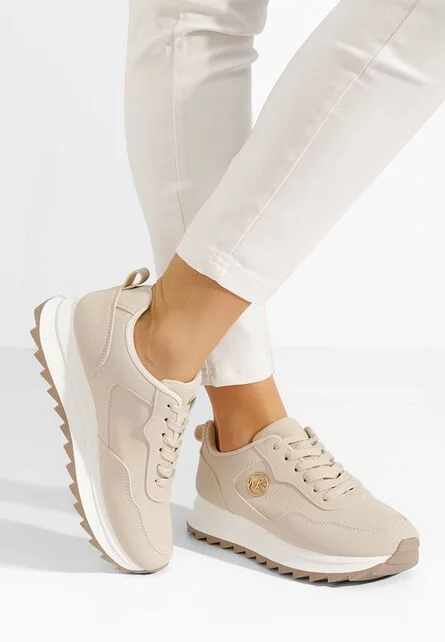 Sneakers dama Isobella V3 bej