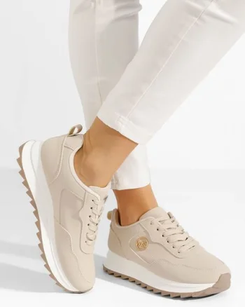 Sneakers dama Isobella V3 bej
