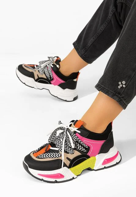Sneakers dama Celora negri