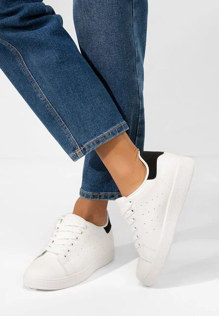 Sneakers dama Nelivana albi