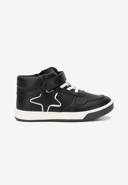 Sneakers copii Andone negri
