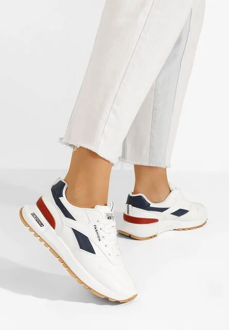 Sneakers dama Lavonna albi