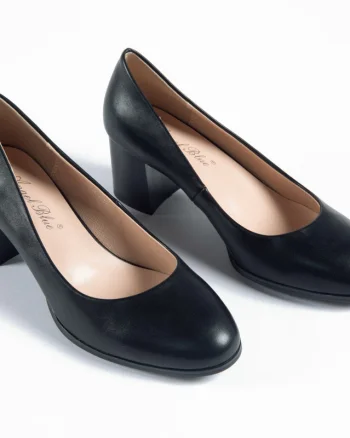 Pantofi Eleganti de dama din Piele Ecologica CRL0173 Negru