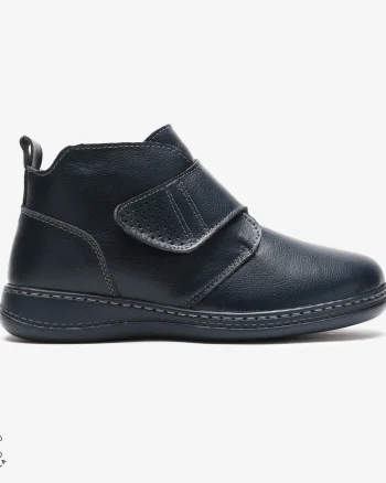 GHETE DAMA DIN PIELE NATURALA CRL0681 Bleumarin