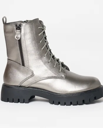 Ghete dama din Piele Ecologica CRL0625PEWTER
