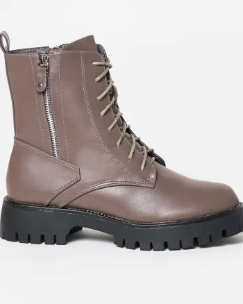 Ghete dama din Piele Ecologica CRL0625KHAKI