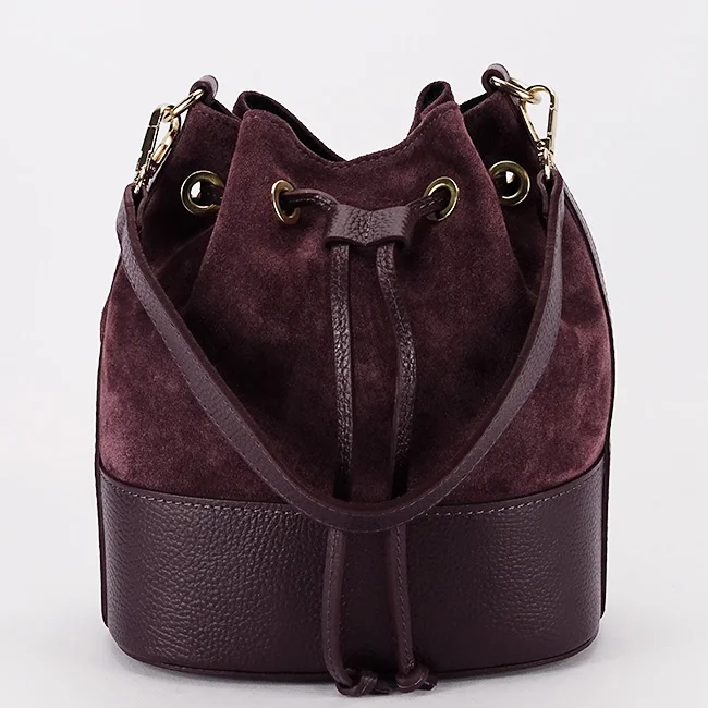 Geanta bordo tip sac din piele naturala 1313 M9