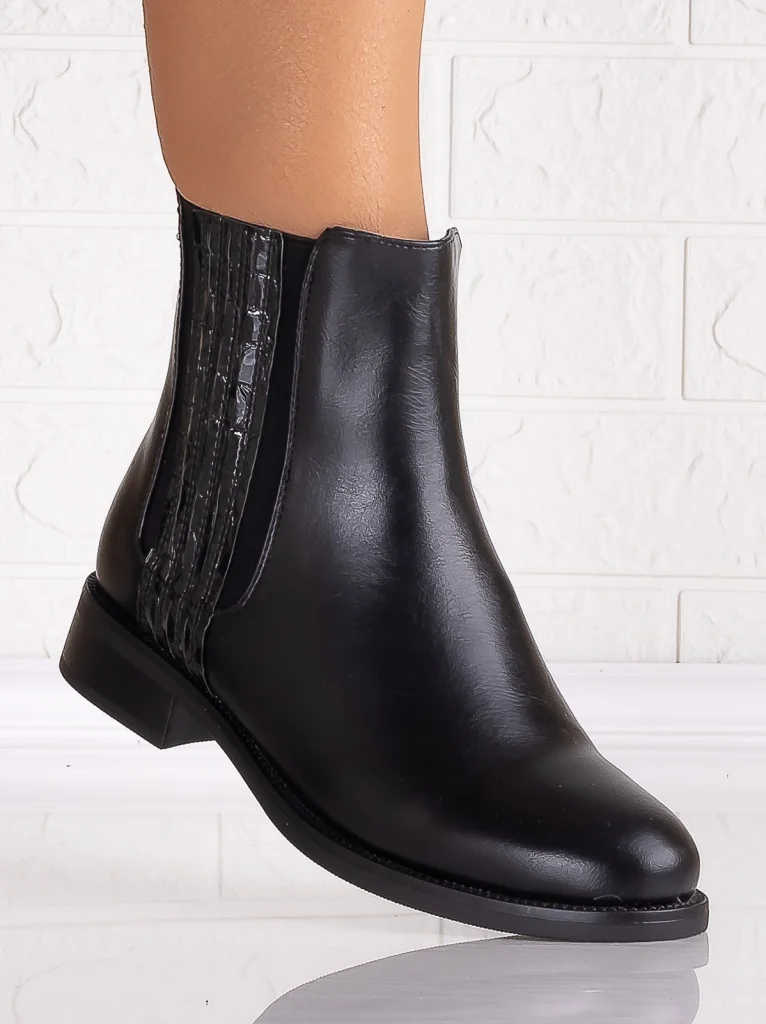 Ghete Dama Negre din Piele Ecologica Turelia