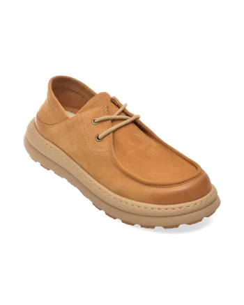 Mocasini EPICA maro, 1600, din piele naturala