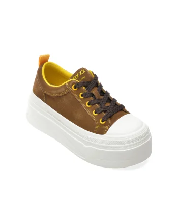 Pantofi sport GRYXX maro, 2602, din piele intoarsa