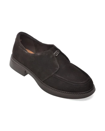 Pantofi FLAVIA PASSINI maro, V1207, din piele intoarsa