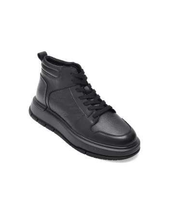 Ghete GRYXX negre, 63592, din piele naturala