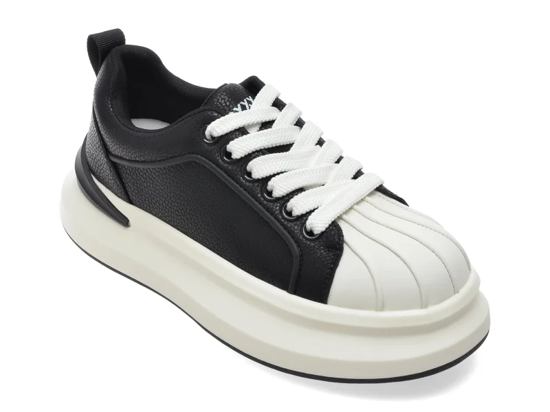 Pantofi sport GRYXX negri, 3753, din piele naturala