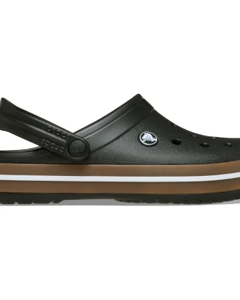 Saboti Crocs Crocband Gum Clog Negru - Black