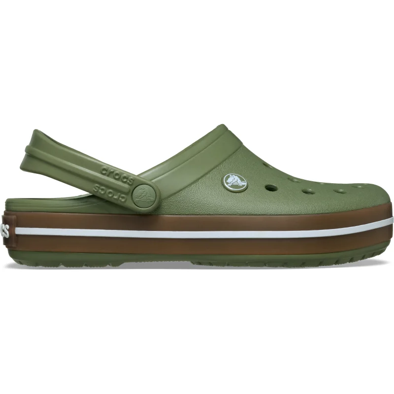 Saboti Crocs Crocband Gum Clog Verde - Cargo