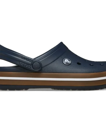 Saboti Crocs Crocband Gum Clog Albastru - Navy