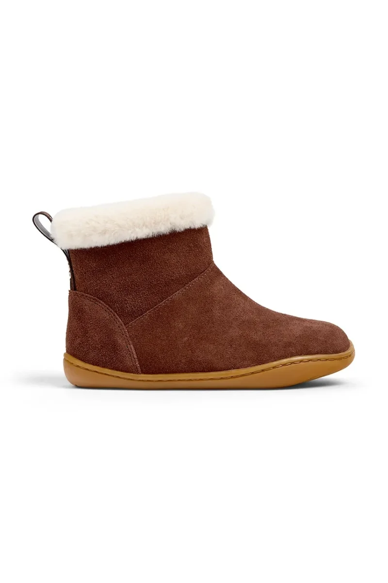 Camper  încălțăminte de iarnă pentru copii din nubuck Peu Cami Kids