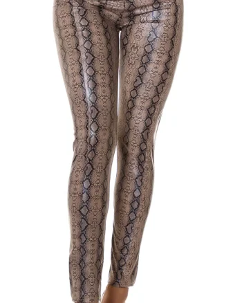 Pantaloni dama mulati maro cu talie inalta Yry