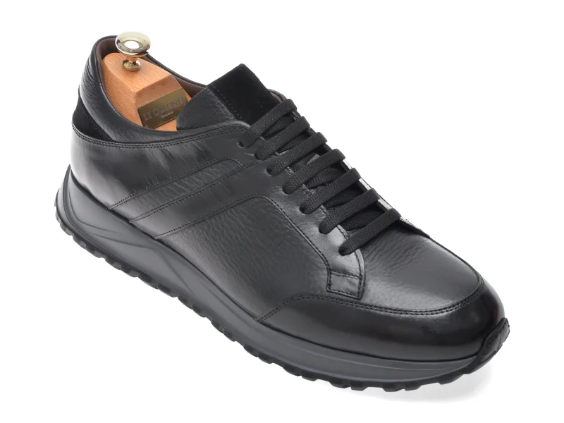 Pantofi sport LE COLONEL negri, 643145, din piele naturala