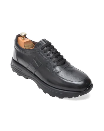 Pantofi sport LE COLONEL negri, 74409, din piele naturala