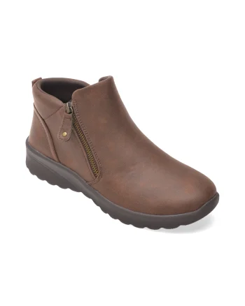 Ghete SKECHERS maro, LOVELY VIBE, din material textil