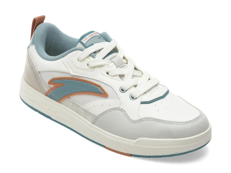 Pantofi sport ANTA albi, 2638052, din piele ecologica