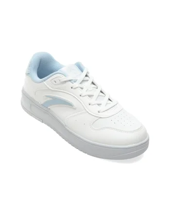 Pantofi sport ANTA albi, 2638011, din piele ecologica