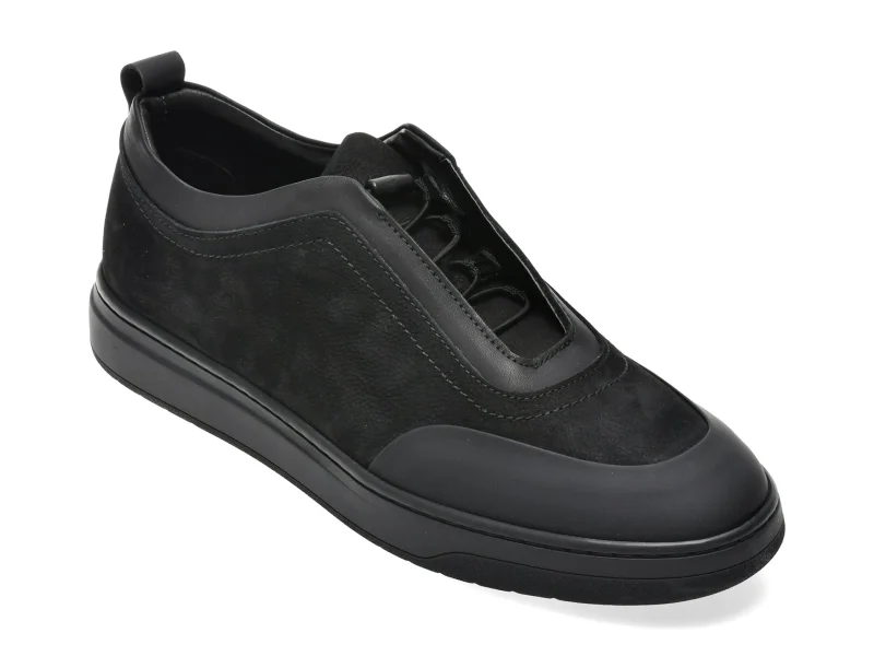 Pantofi sport GRYXX negri, BF172, din piele naturala