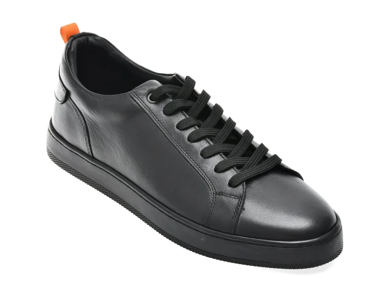 Pantofi sport GRYXX negri, HRZ09, din piele naturala