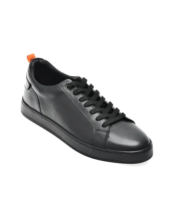 Pantofi sport GRYXX negri, HRZ09, din piele naturala