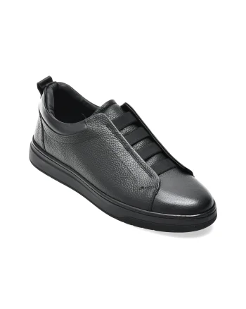 Pantofi sport GRYXX negri, HRZ610, din piele naturala