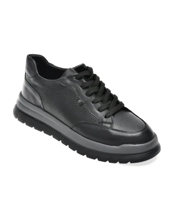 Pantofi sport GRYXX negri, TRL01, din piele naturala
