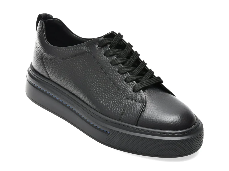 Pantofi sport GRYXX negri, TRL03, din piele naturala