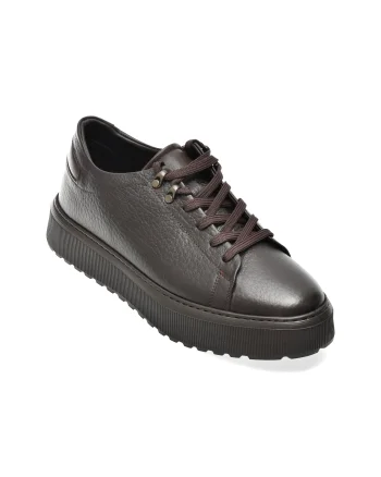 Pantofi sport GRYXX maro, HRZ505, din piele naturala