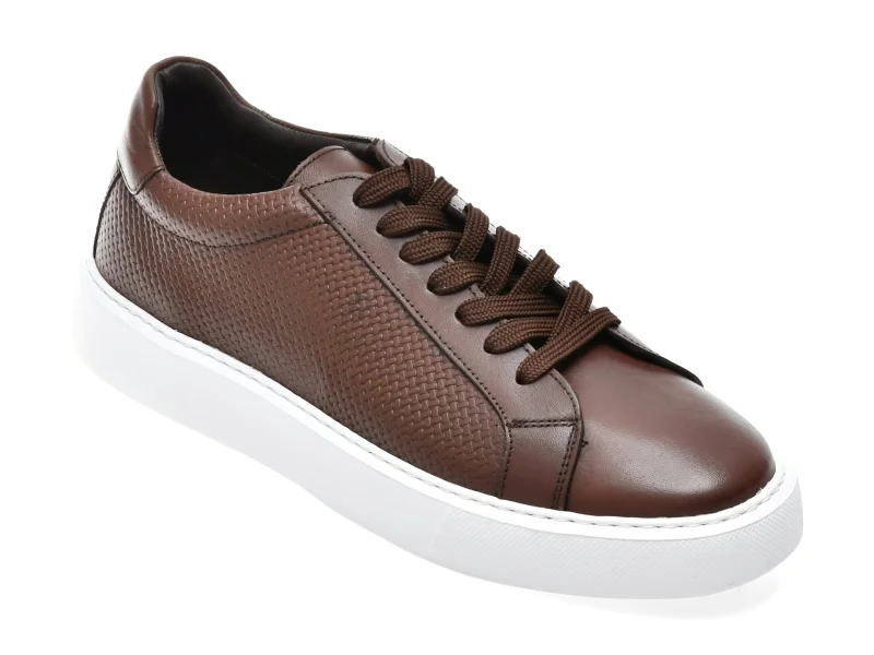 Pantofi sport GRYXX maro, LST110, din piele naturala