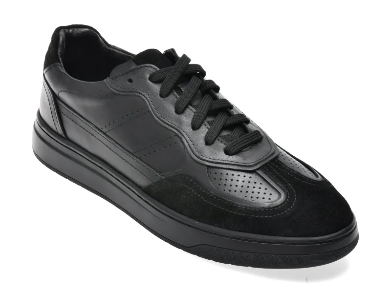 Pantofi sport GRYXX negri, BF040, din piele naturala