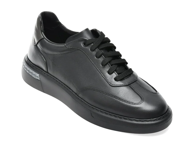 Pantofi sport GRYXX negri, BF048, din piele naturala