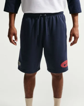 Sort Nike M Nk Club Ft Short Reissue