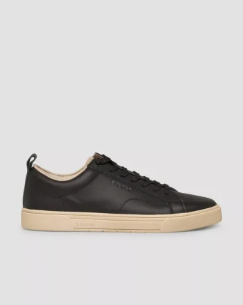 s.Oliver Sneakers barbati, casual din piele naturala, Negru (SELECTATI MARIMEA: 40)