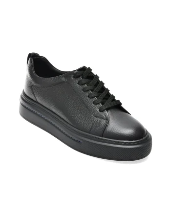Pantofi sport GRYXX negri, TRL03, din piele naturala