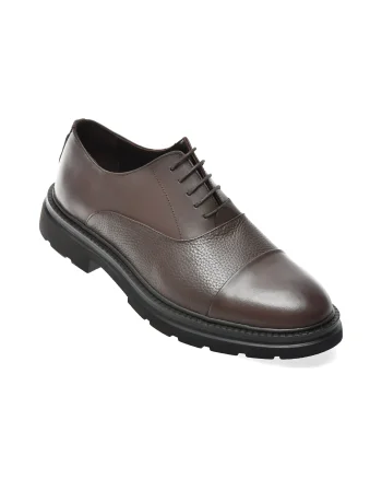 Pantofi eleganti BITE THE BULLET maro, FH410, din piele naturala