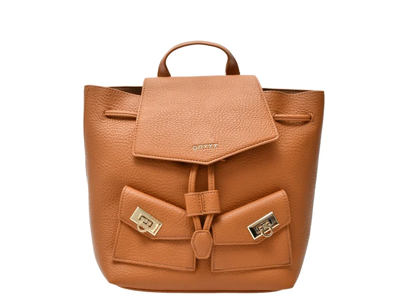 Rucsac GRYXX maro, 31531, din piele ecologica