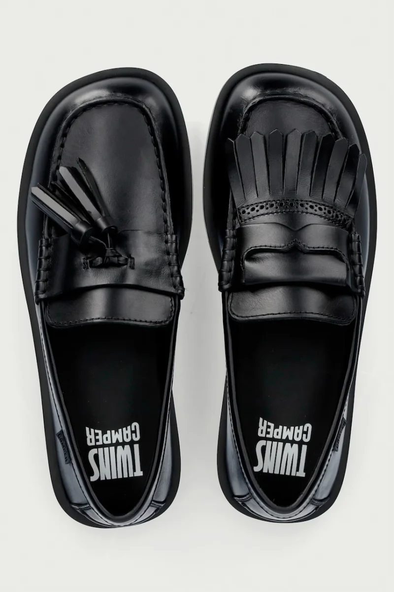 Camper  mocasini pentru bărbați din piele TWS