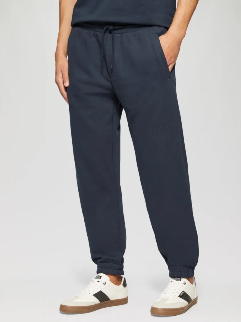 s.Oliver Pantaloni sport barbati, Detroit, cu talie medie si croiala Regular fit, din bumbac, Bleumarin inchis (SELECTATI MARIMEA: 3XL)