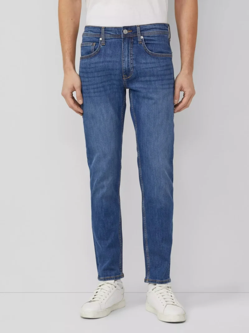 s.Oliver Blugi barbati Nelio, cu talie medie si croiala Slim fit, Albastru (SELECTATI MARIMEA: 29, SELECTATI LUNGIMEA: 32)