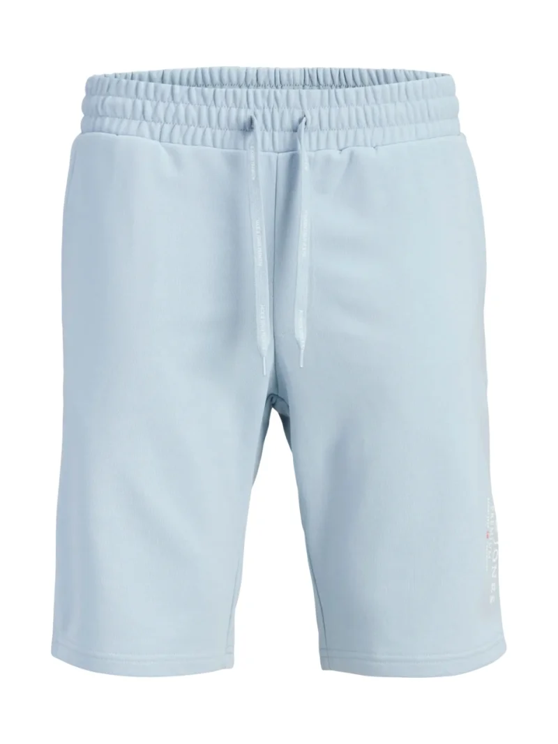 Jack & Jones Pantaloni scurti de trening barbati, JPSTARCHIE, Regular Fit, Albastru deschis (SELECTATI MARIMEA: S)