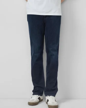s.Oliver Blugi barbati Nelio cu talie medie, croiala Slim Fit, Slim Leg, Bleumarin inchis (SELECTATI MARIMEA: 29, SELECTATI LUNGIMEA: 32)